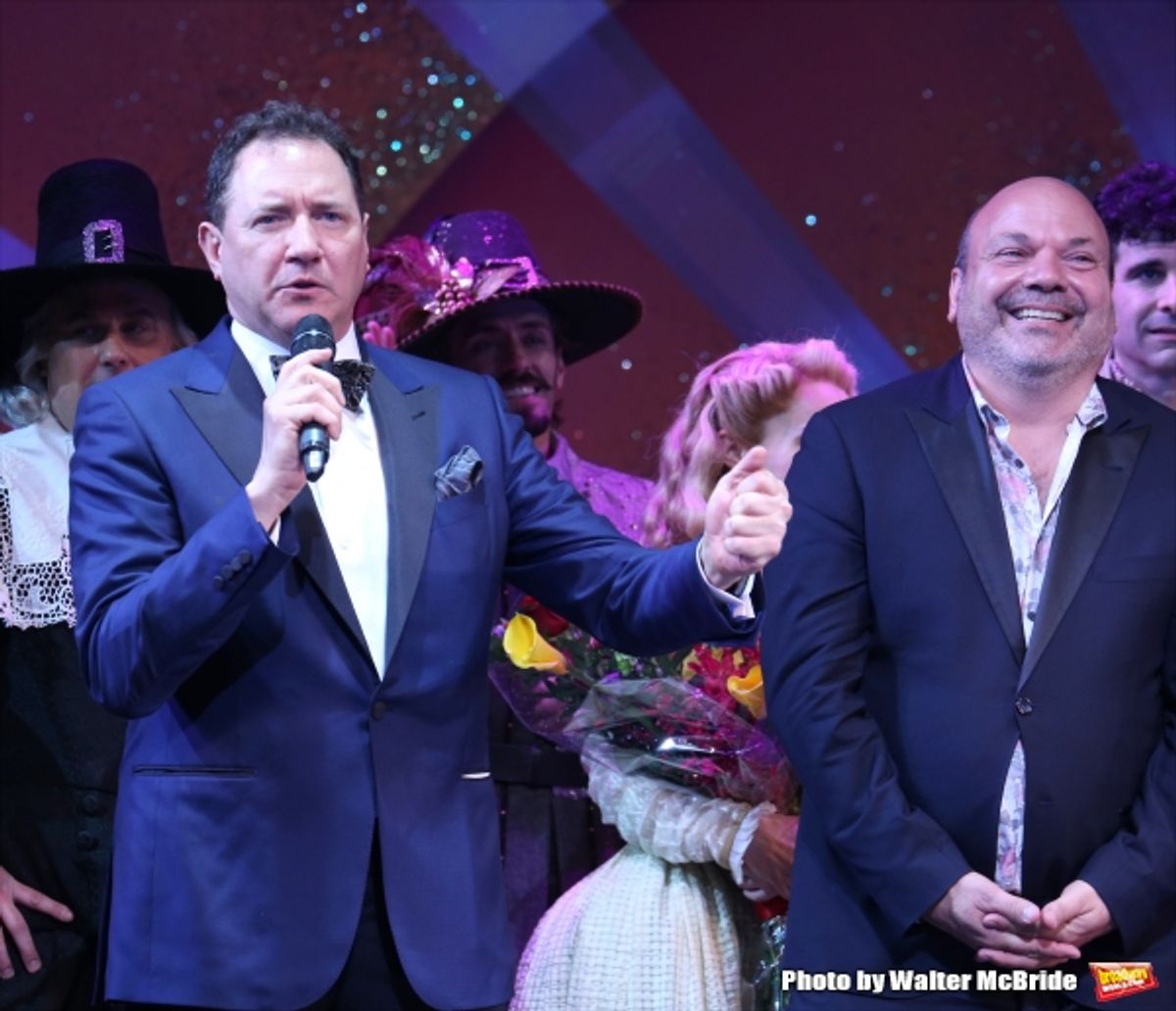 Kevin McCollum and Casey Nicholaw  at 