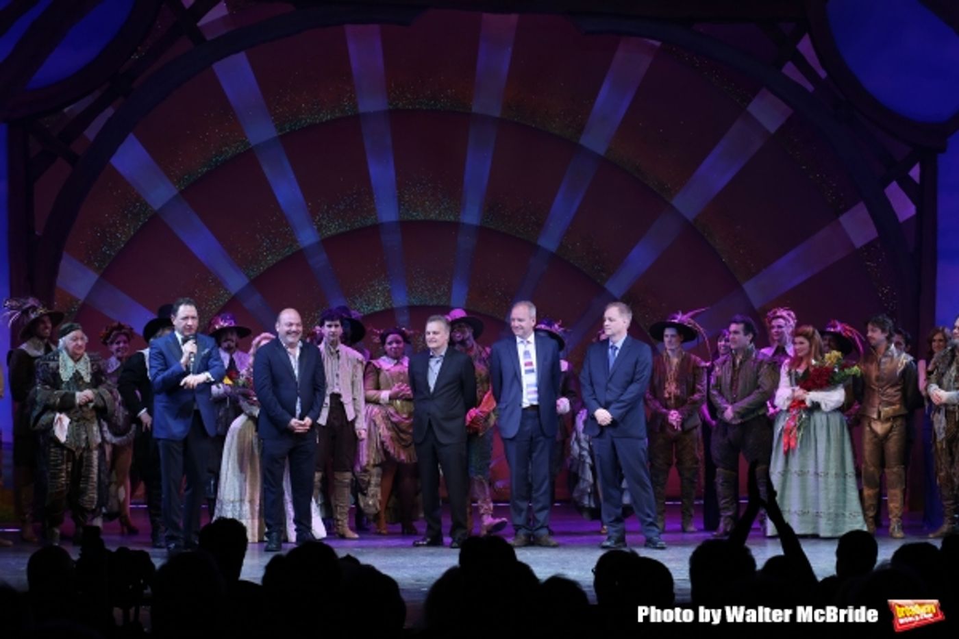Photo Coverage: Brian d'Arcy James, Christian Borle & Cast of SOMETHING ROTTEN! Take Opening Night Bows on Broadway  Image