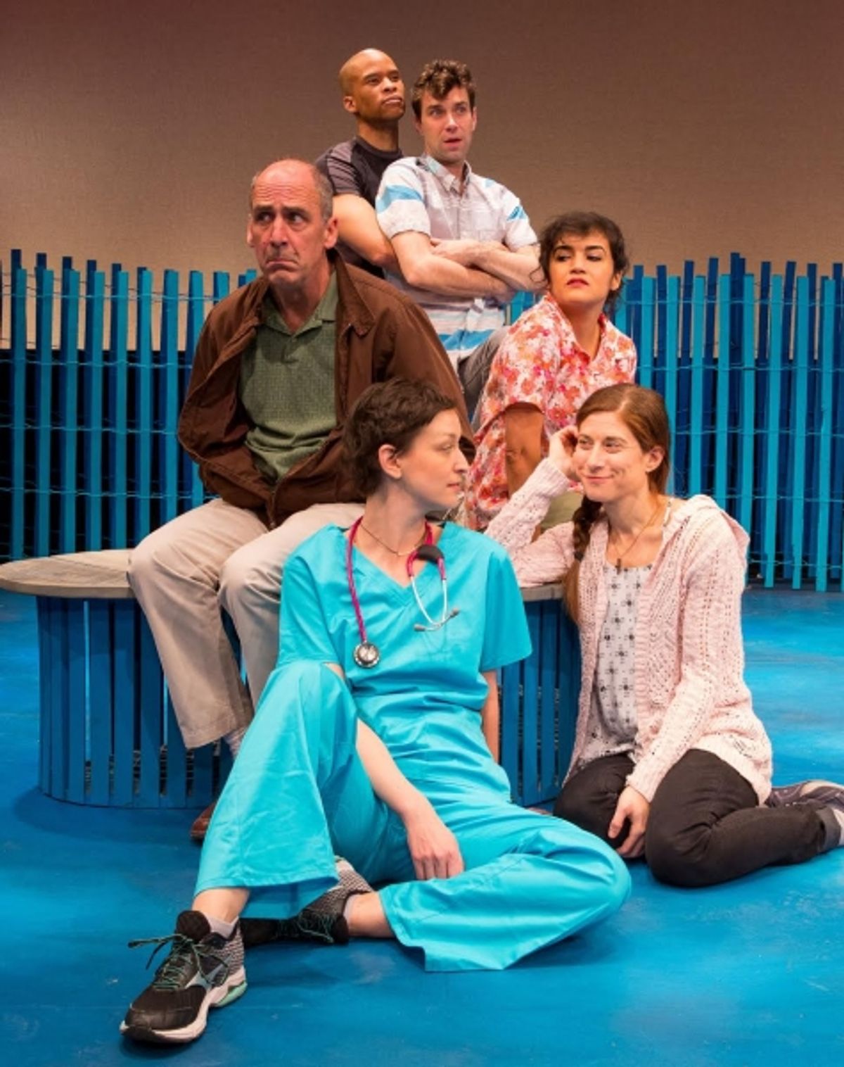 Peterson Townsend*, Karl Gregory*, Karina Arroyave*, Lena Kaminsky*, Lesley Gurule*, and Dean Robinson at 