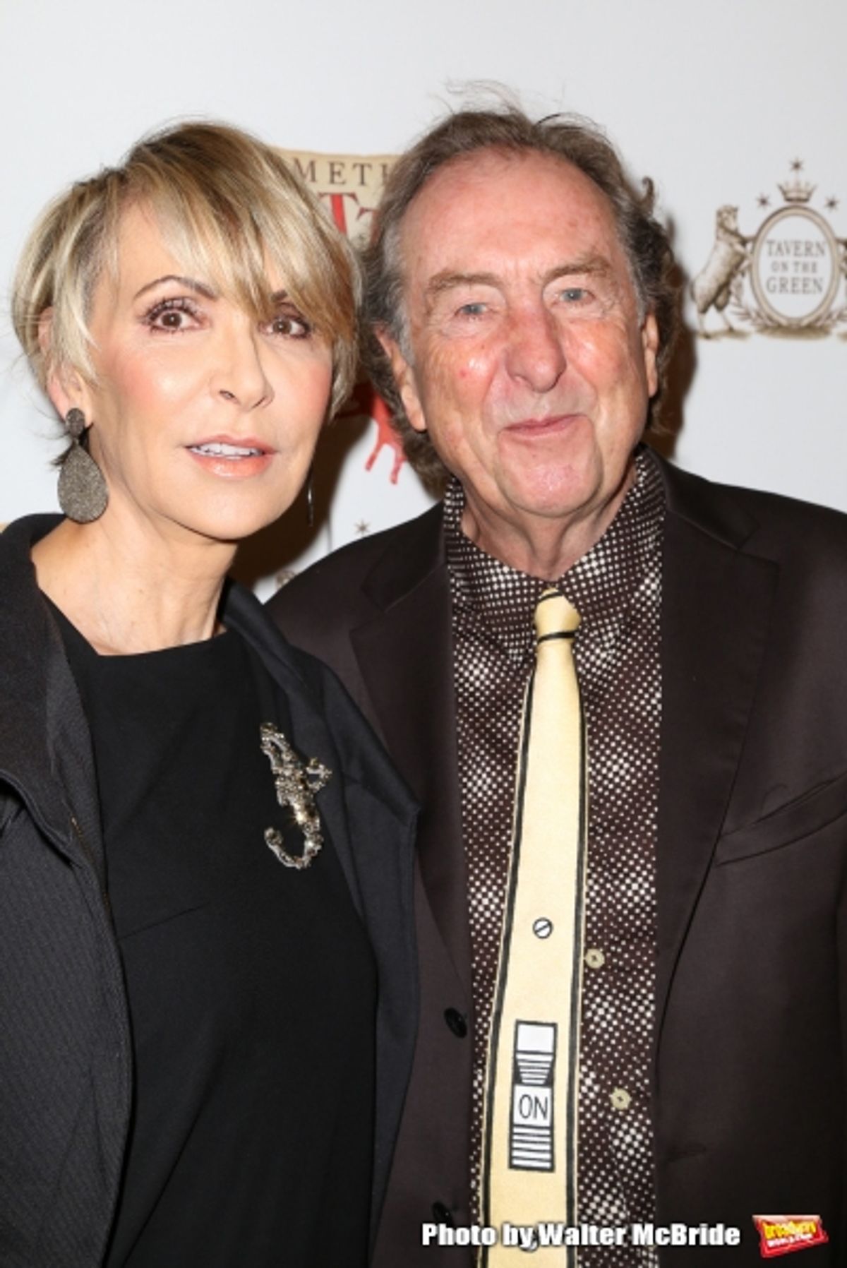 Eric Idle and wife Tania Kosevich  at 