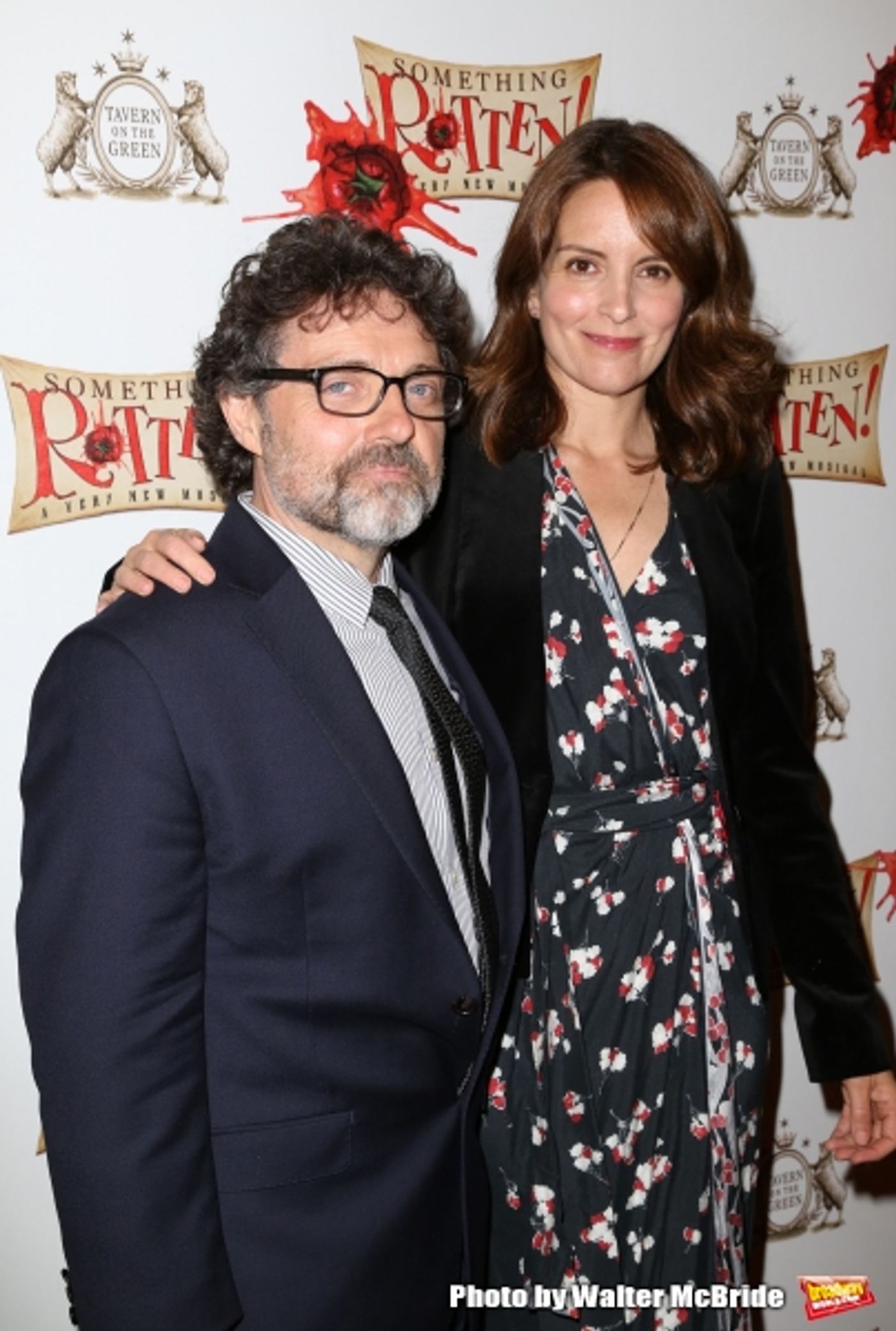 Photo Coverage: Broadway's SOMETHING ROTTEN! Opens - On the Red Carpet with Megan Hilty, Tina Fey & More!  Image