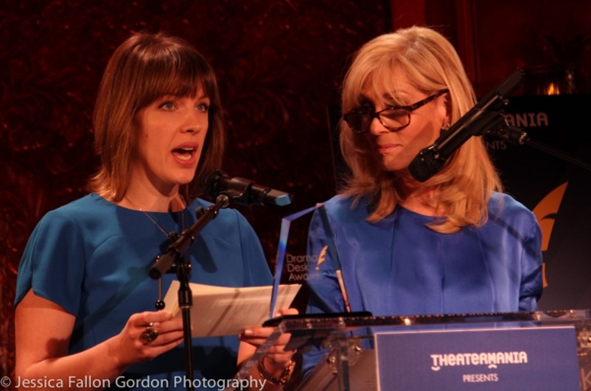 Jessie Mueller and Judith Light at 