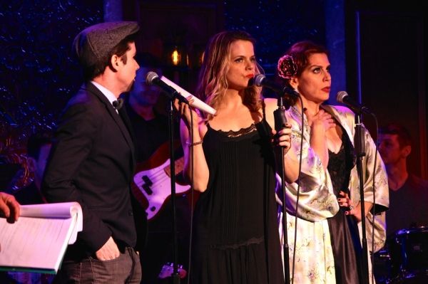 Christian Campbell, Amy Spanger and Lori Alan Photo