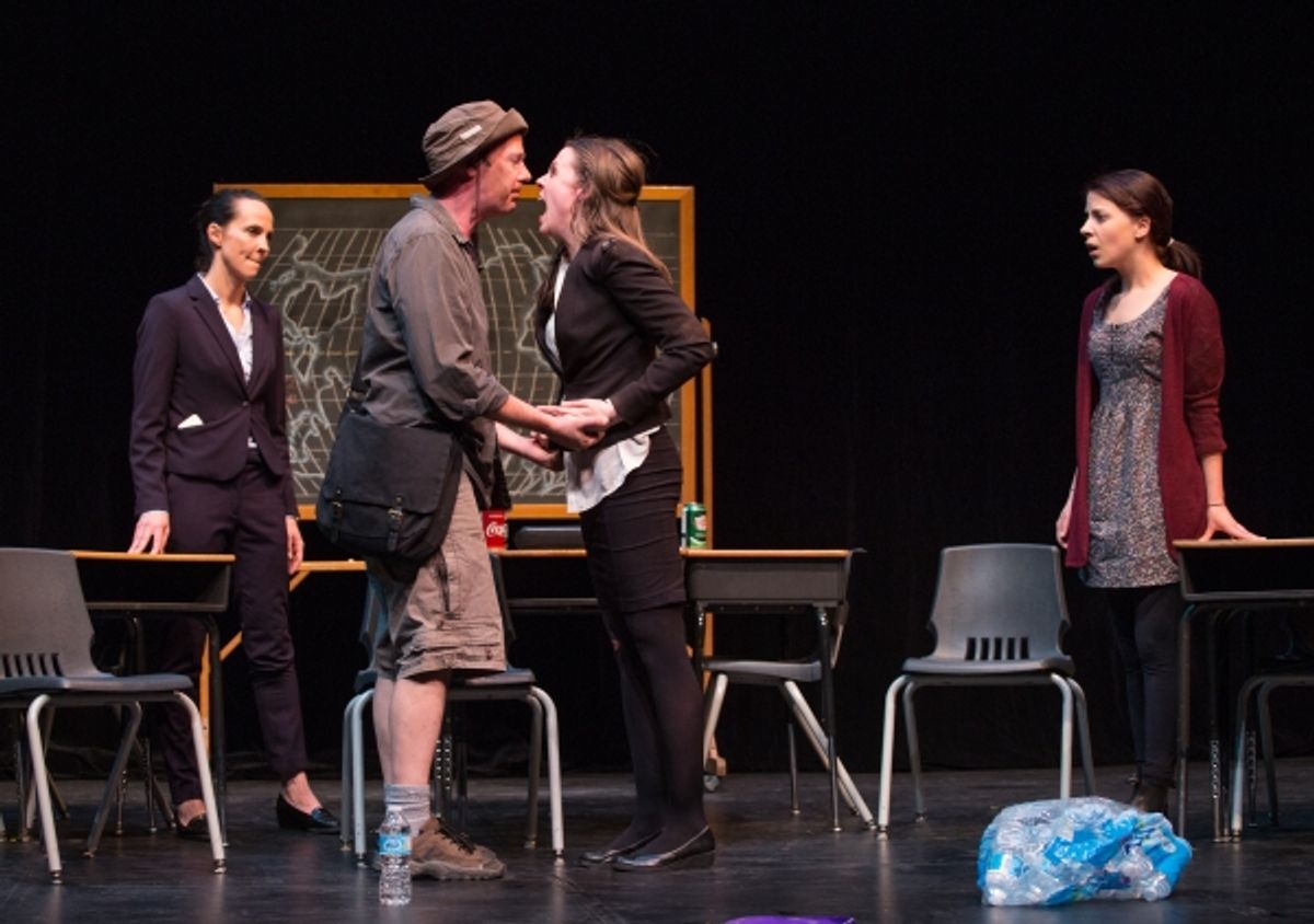 Sarah Murphy-Dyson, Matthew Olver, Dana Puddicombe, Julia Heximer in THE BIGGER ISSUE at 