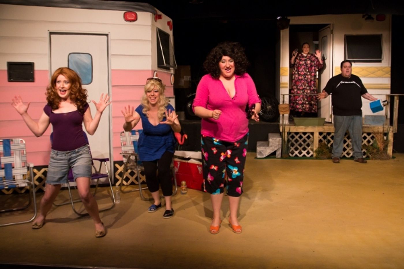 Photo Coverage: Sneak Peek at Little Theatre Off Broadway's GREAT AMERICAN TRAILER PARK MUSICAL  Image