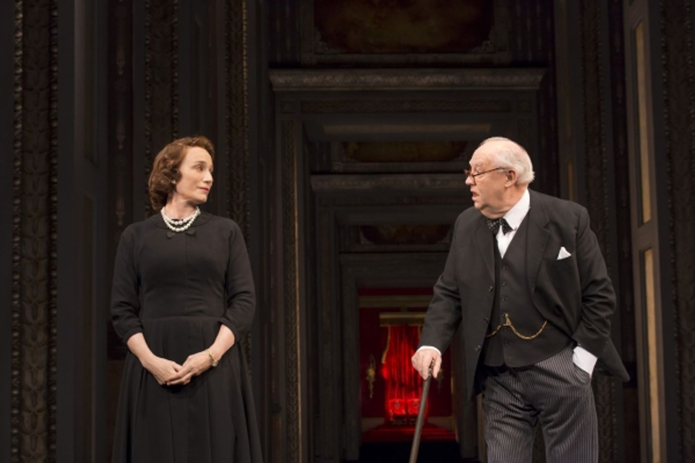 Photo Flash: First Look at Kristin Scott Thomas & More in West End's THE AUDIENCE  Image