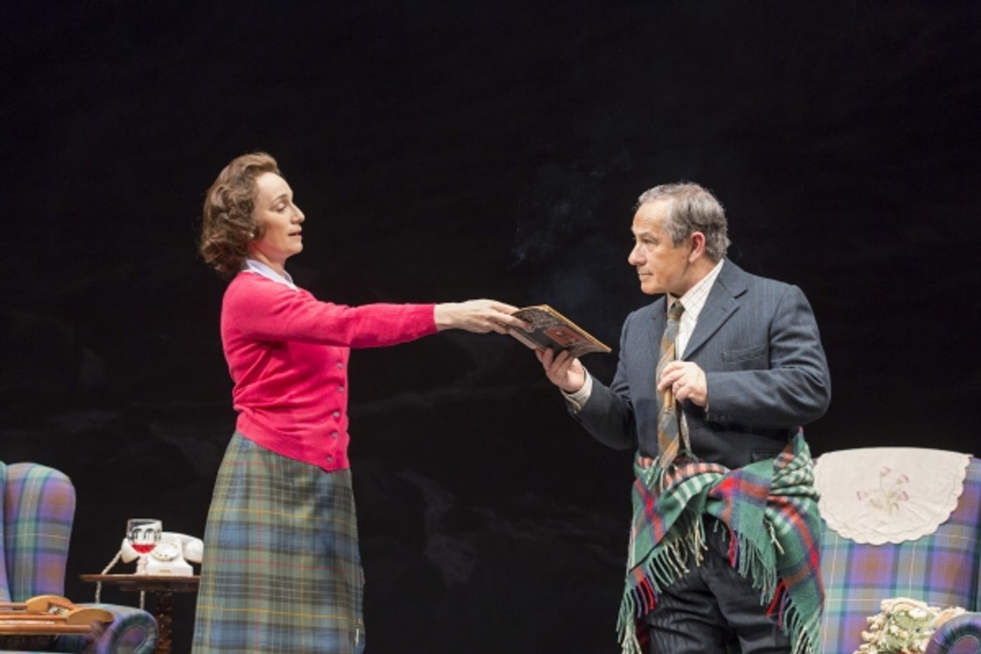 Photo Flash: First Look at Kristin Scott Thomas & More in West End's THE AUDIENCE  Image