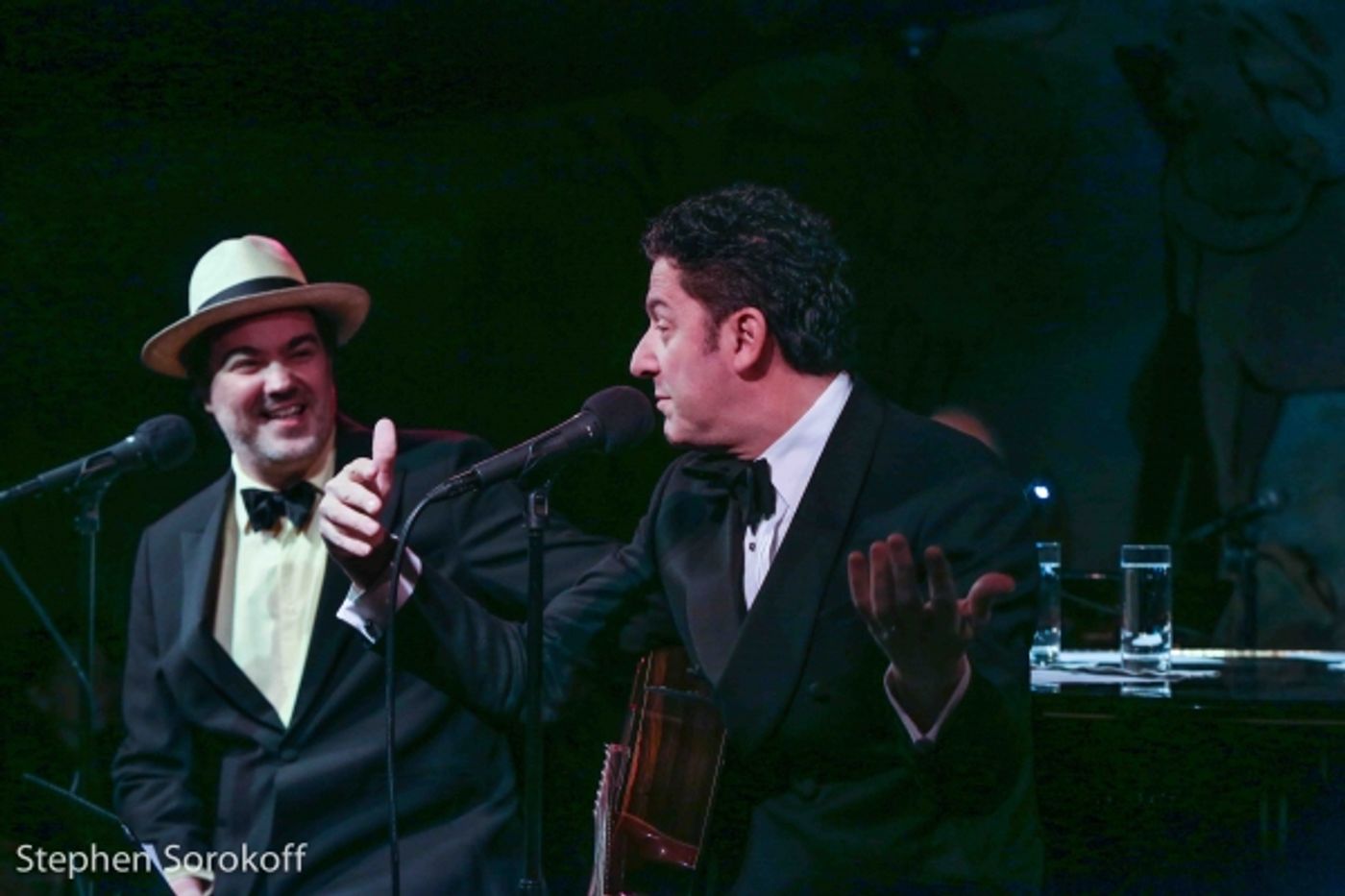 Photo Coverage: John Pizzarelli with Daniel Jobim Play Cafe Carlyle  Image