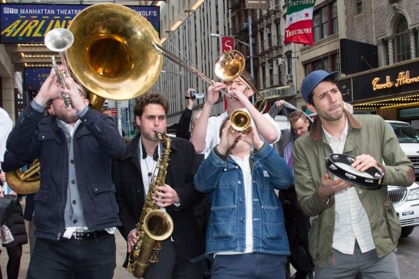 Photos: AIRLINE HIGHWAY Cast Parades to the Samuel J. Friedman Theatre — photo 47 of 50
