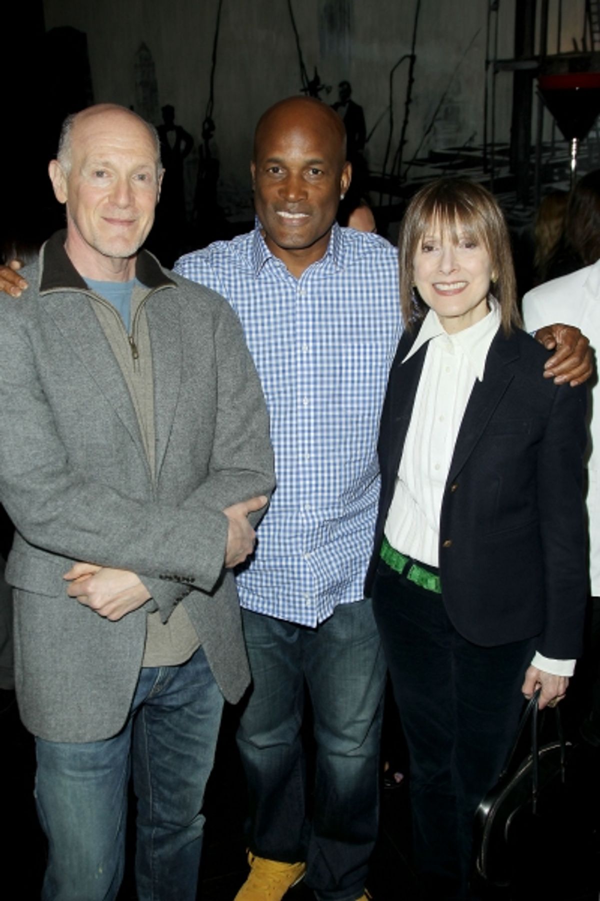 Neil Meron, Kenny Leon, Jean Doumanian at 