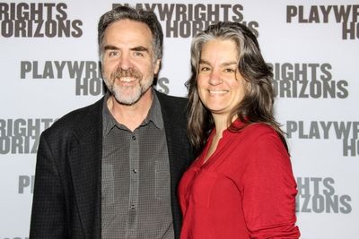 Playwrights Horizons Artistic Director Tim Sanford & director Pam MacKinnon Photo