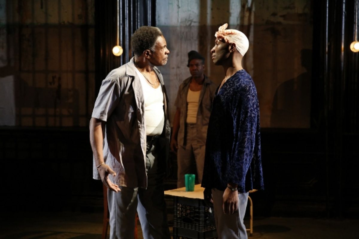 Keith David, John Earl Jelks, and Phillip James Brannon at 