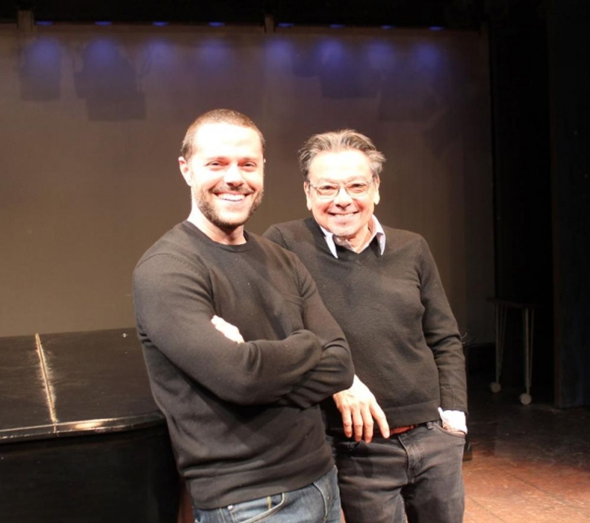 Joshua Bergasse (choreographer) and Bill Castellino (director)  at 