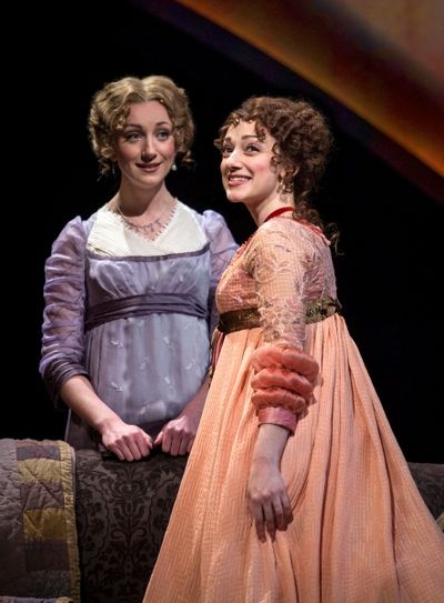 The Dashwood sisters, Elinor (Sharon Rietkerk) and Marianne (Megan McGinnis), are dev Photo