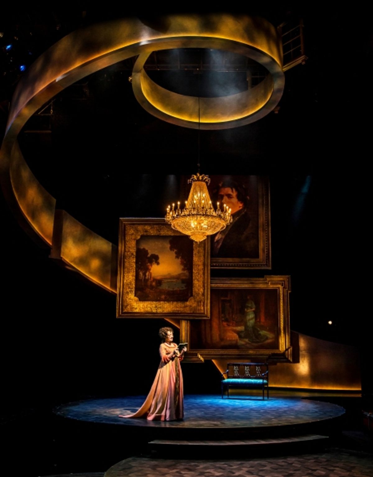 Marianne Dashwood (Megan McGinnis) loses herself in a book of poetry at 