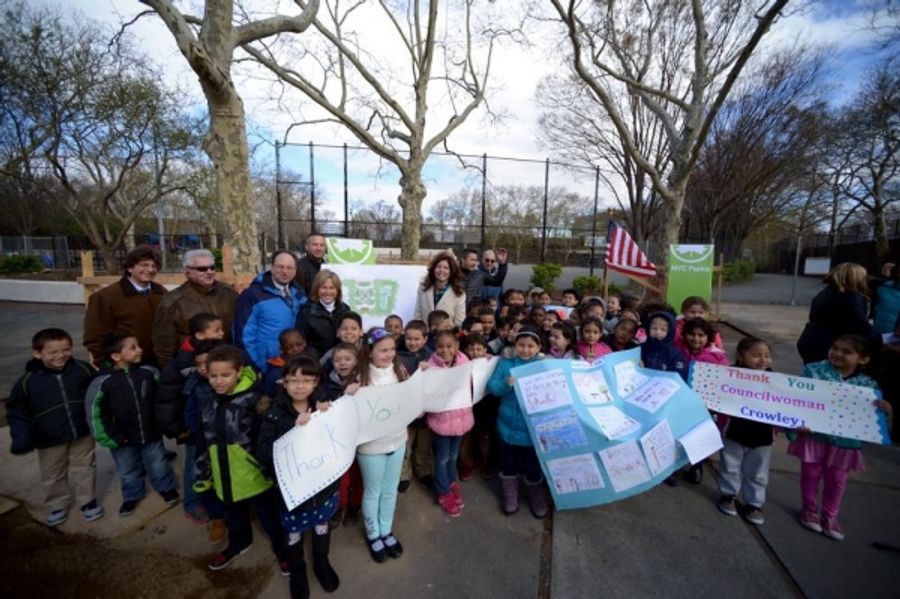 Photo Flash: Construction Begins on Garden-Themed Playground in Evergreen Park Image