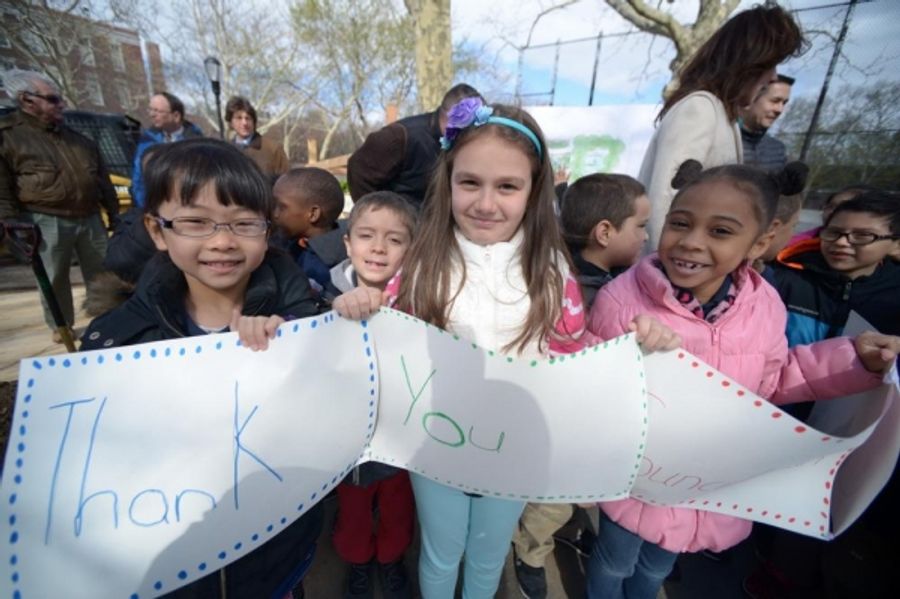 Photo Flash: Construction Begins on Garden-Themed Playground in Evergreen Park Image