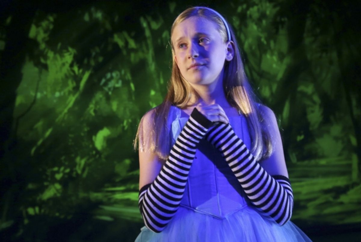 Isabelle Roberts stars as Alice at 