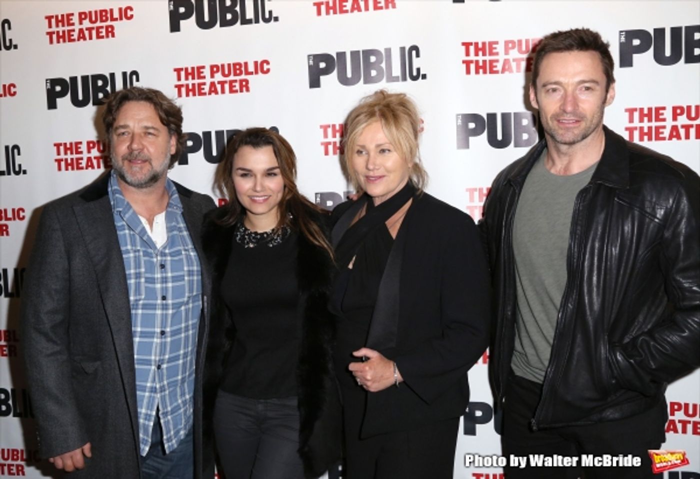 Photo Coverage: Anne Hathaway Celebrates Opening Night of GROUNDED at the Public!  Image