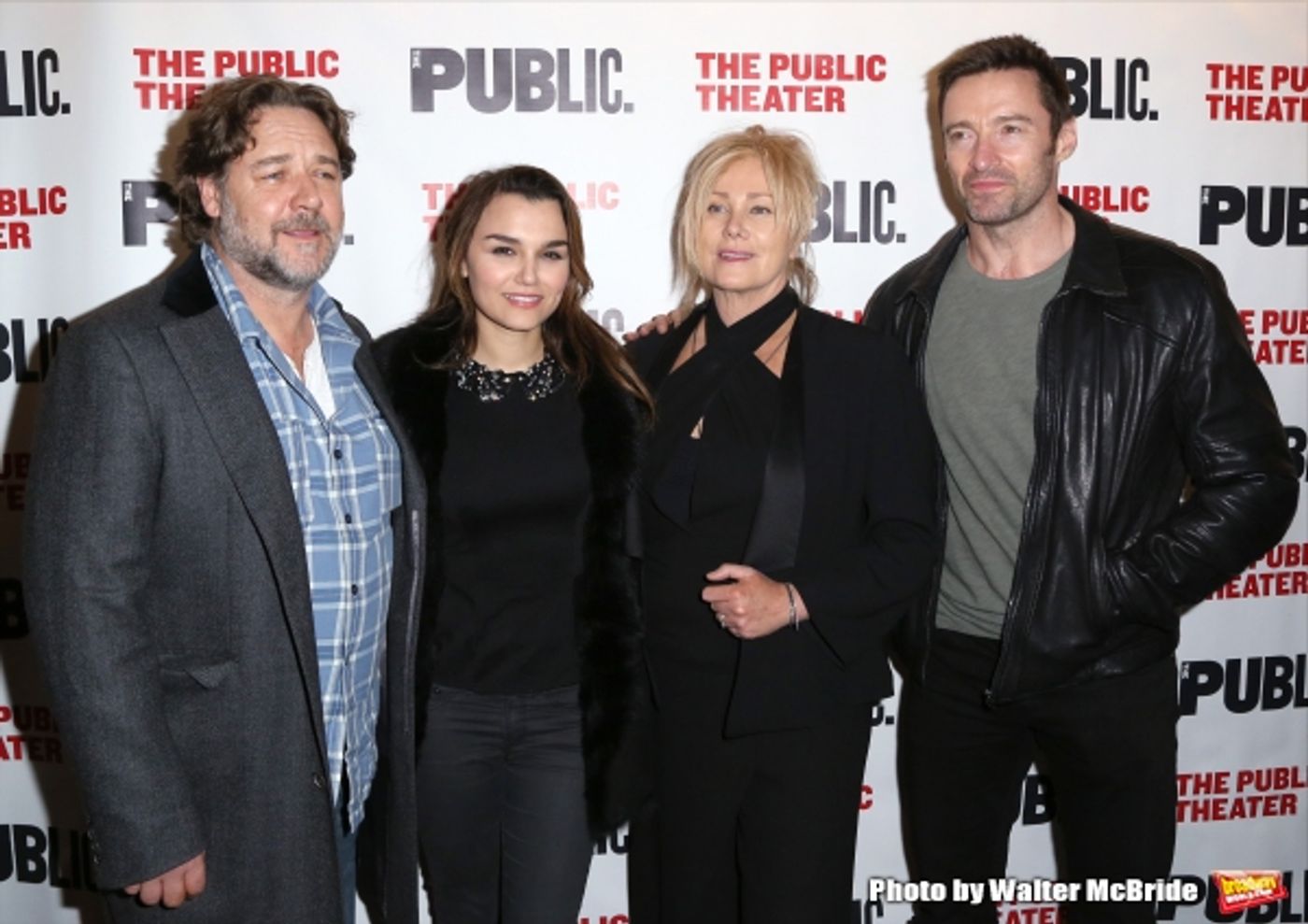 Photo Coverage: Anne Hathaway Celebrates Opening Night of GROUNDED at the Public!  Image