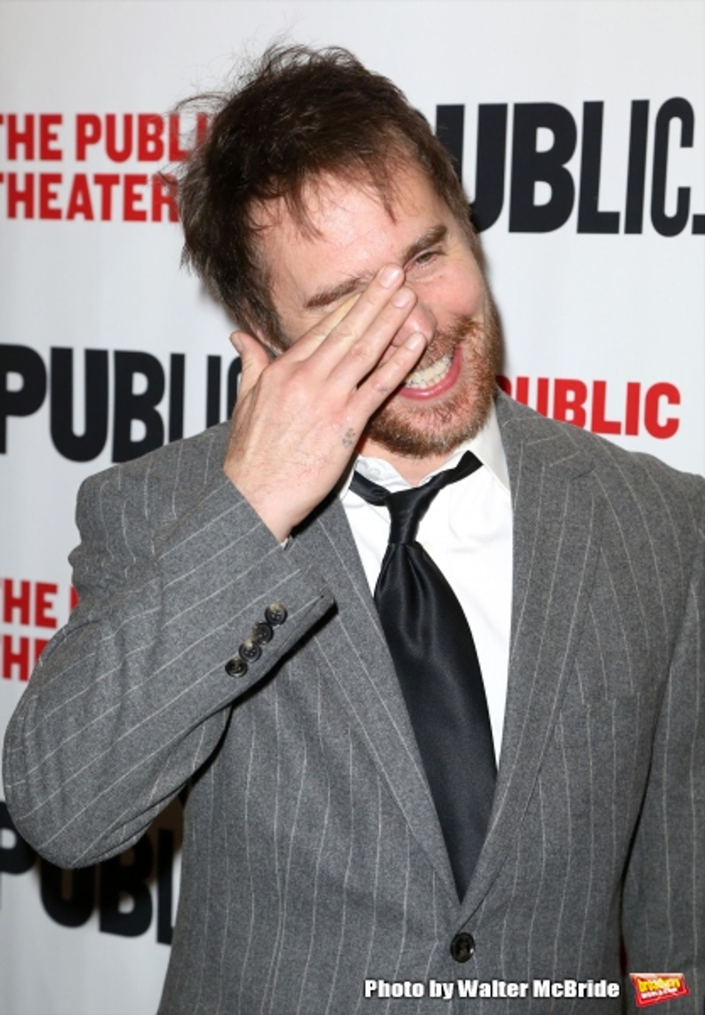 Photo Coverage: Anne Hathaway Celebrates Opening Night of GROUNDED at the Public!  Image