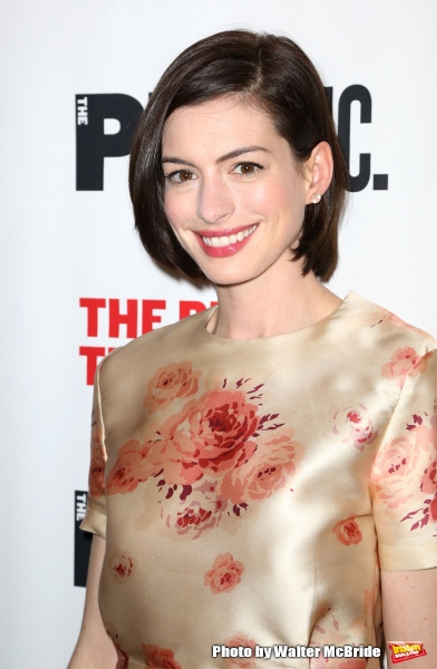 Photo Coverage: Anne Hathaway Celebrates Opening Night of GROUNDED at the Public!  Image