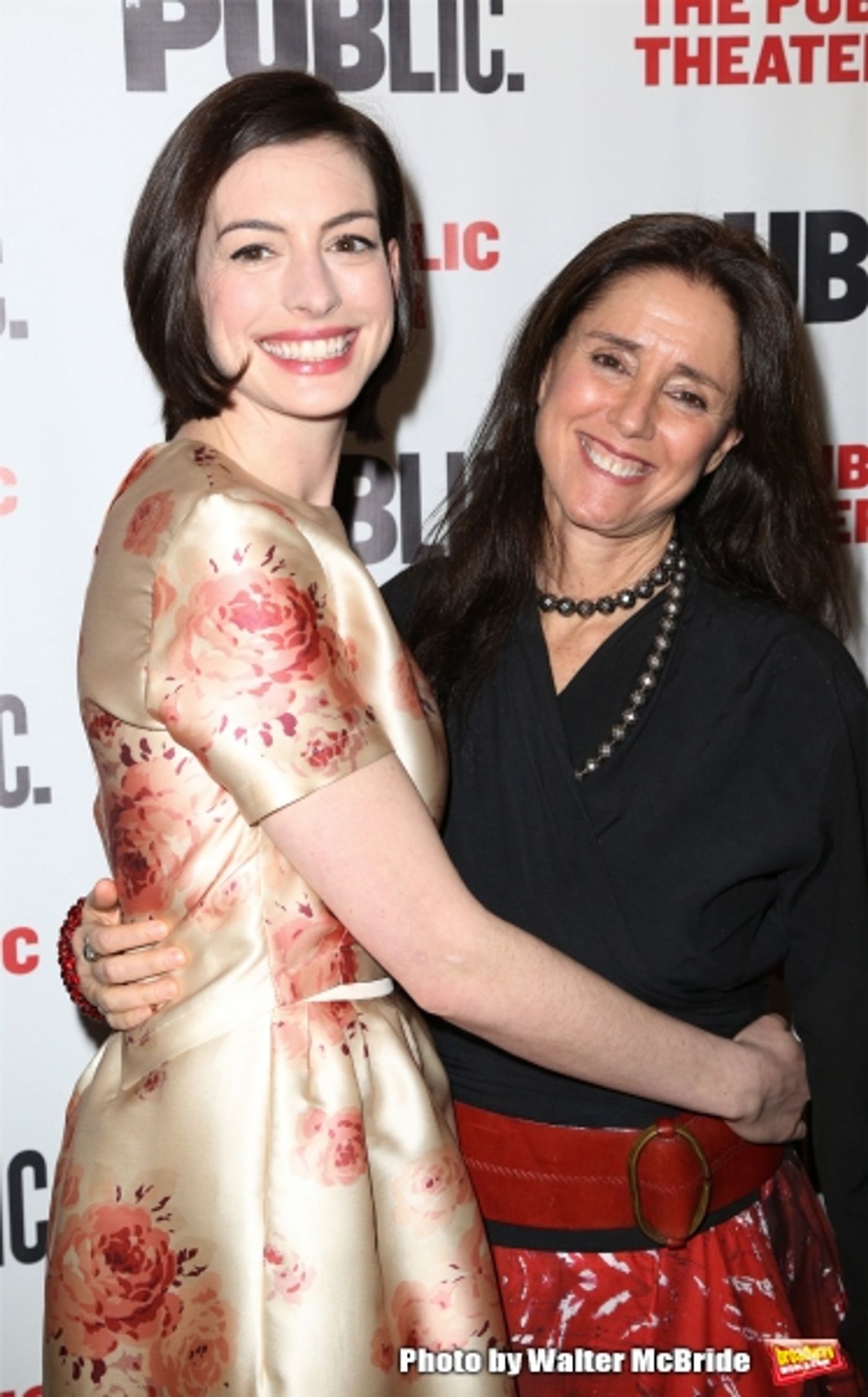 Photo Coverage: Anne Hathaway Celebrates Opening Night of GROUNDED at the Public!  Image