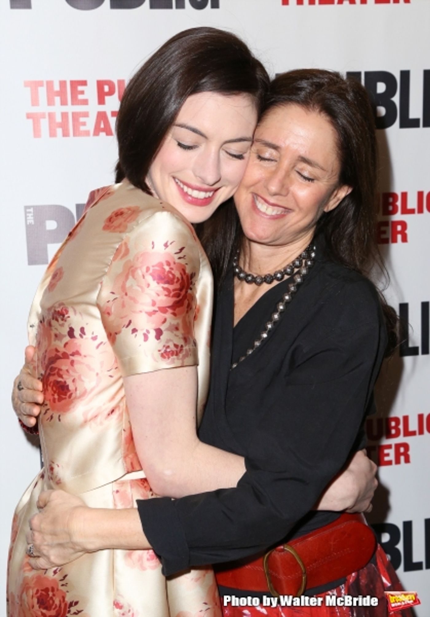 Photo Coverage: Anne Hathaway Celebrates Opening Night of GROUNDED at the Public!  Image