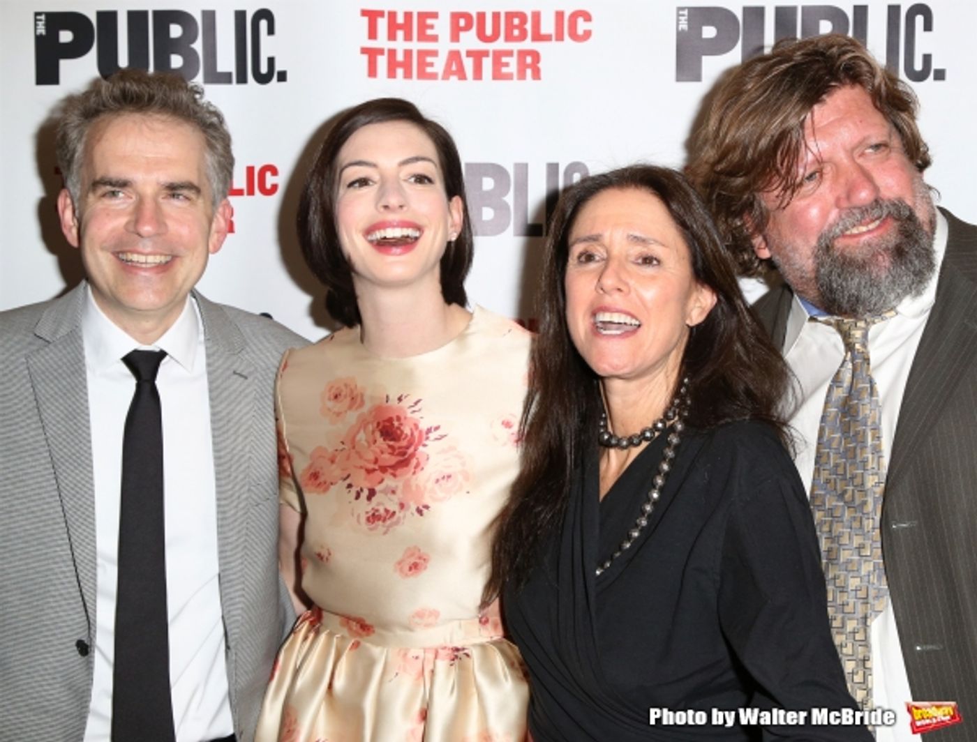 Photo Coverage: Anne Hathaway Celebrates Opening Night of GROUNDED at the Public!  Image