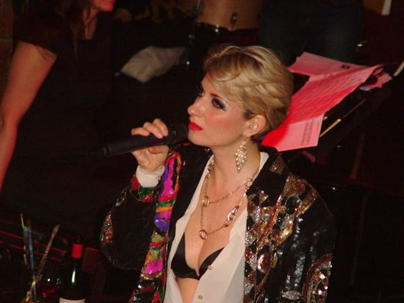 Photo Flash: Adrienne Haan Debuts New Show ROCK LE CABARET! at the Cutting Room  Image