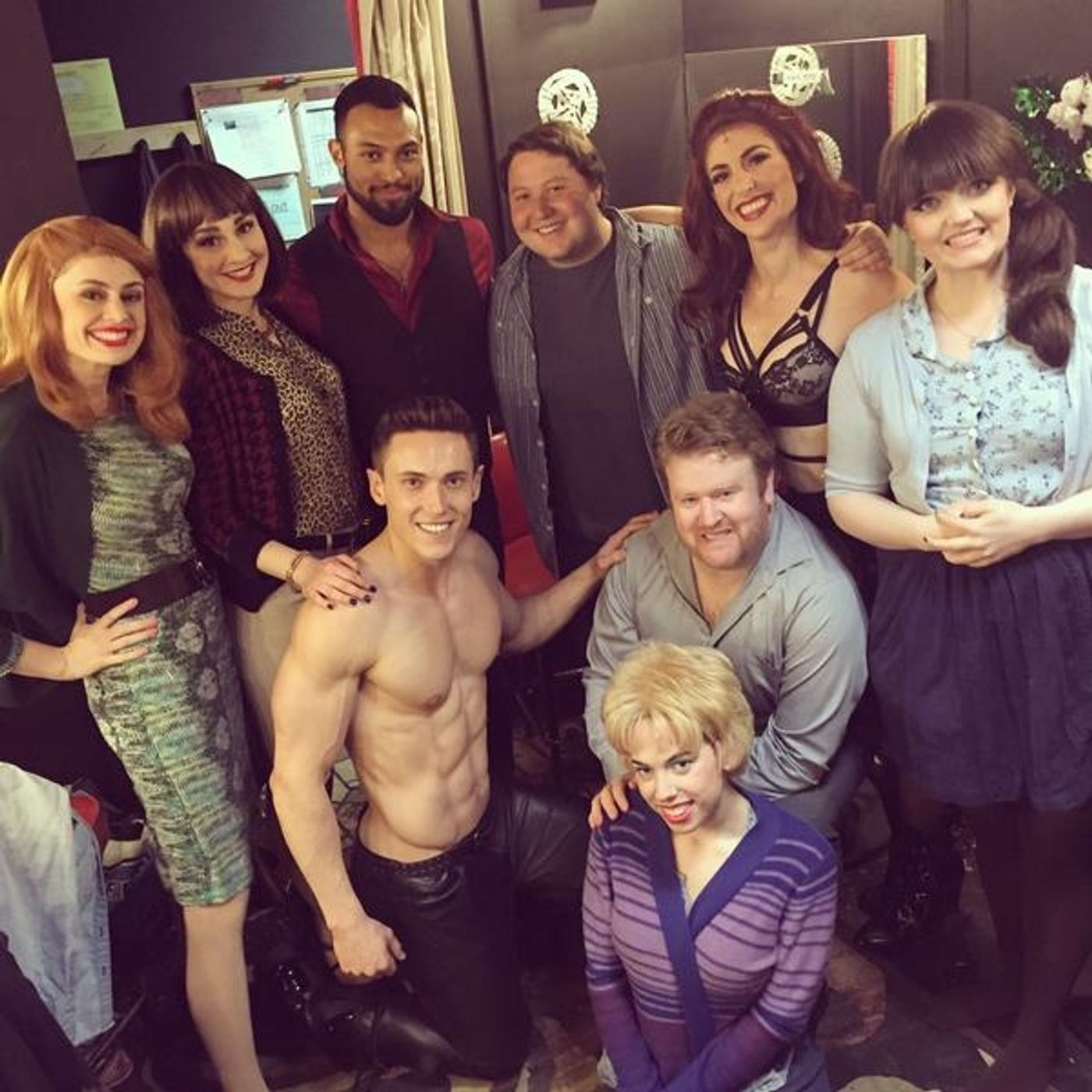 Photo Flash: Saturday Intermission Pics, 4/25 - ON THE TOWN, AN AMERICAN IN PARIS, KINKY BOOTS, and More!  Image