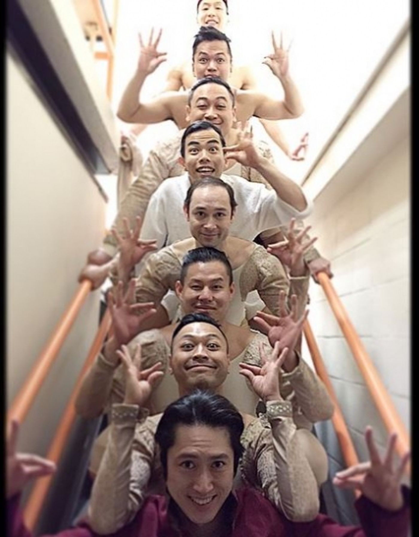 Photo Flash: Saturday Intermission Pics, 4/25 - ON THE TOWN, AN AMERICAN IN PARIS, KINKY BOOTS, and More!  Image