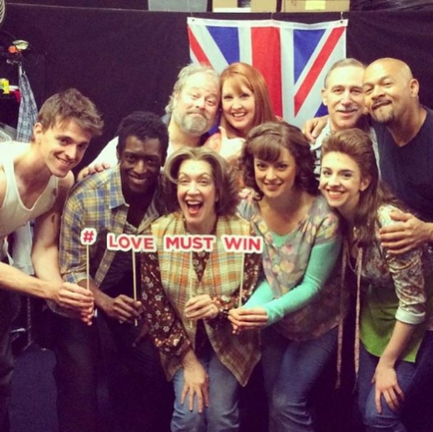 Photo Flash: Saturday Intermission Pics, 4/25 - ON THE TOWN, AN AMERICAN IN PARIS, KINKY BOOTS, and More!  Image