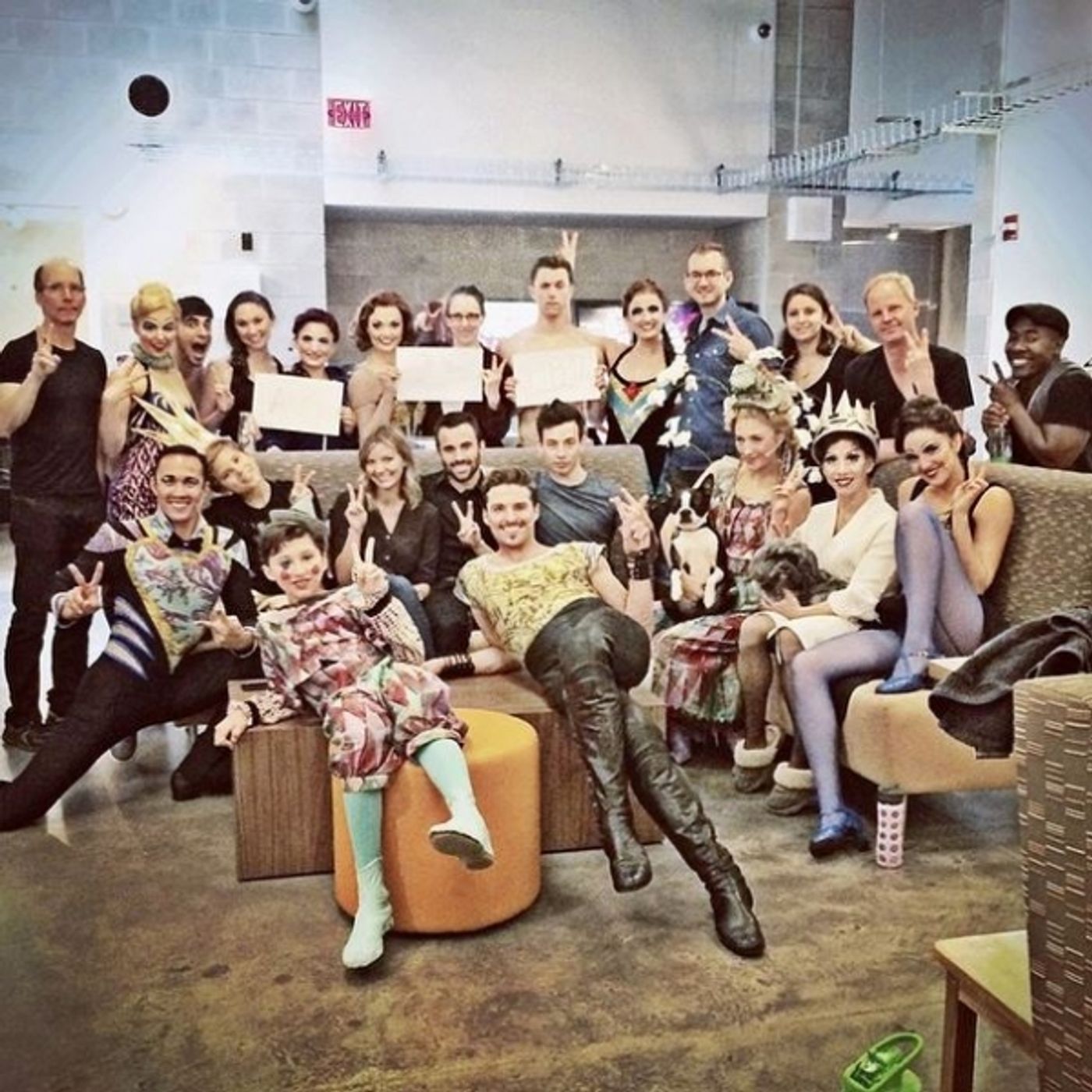 Photo Flash: Saturday Intermission Pics, 4/25 - ON THE TOWN, AN AMERICAN IN PARIS, KINKY BOOTS, and More!  Image