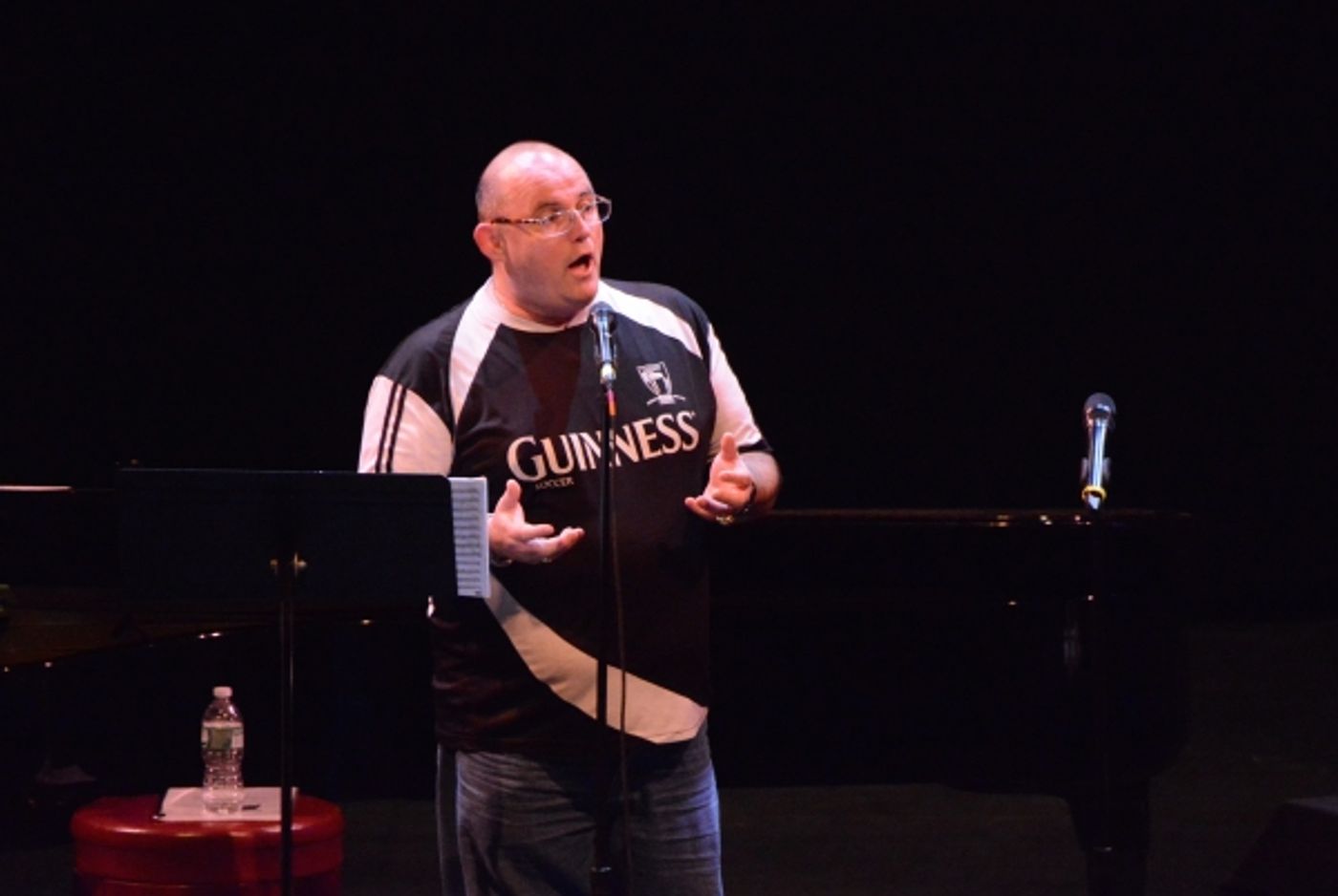 Photo Coverage: Sound Check and Arrivals for Ronan Tynan at The Patchouge Theatre Gala  Image