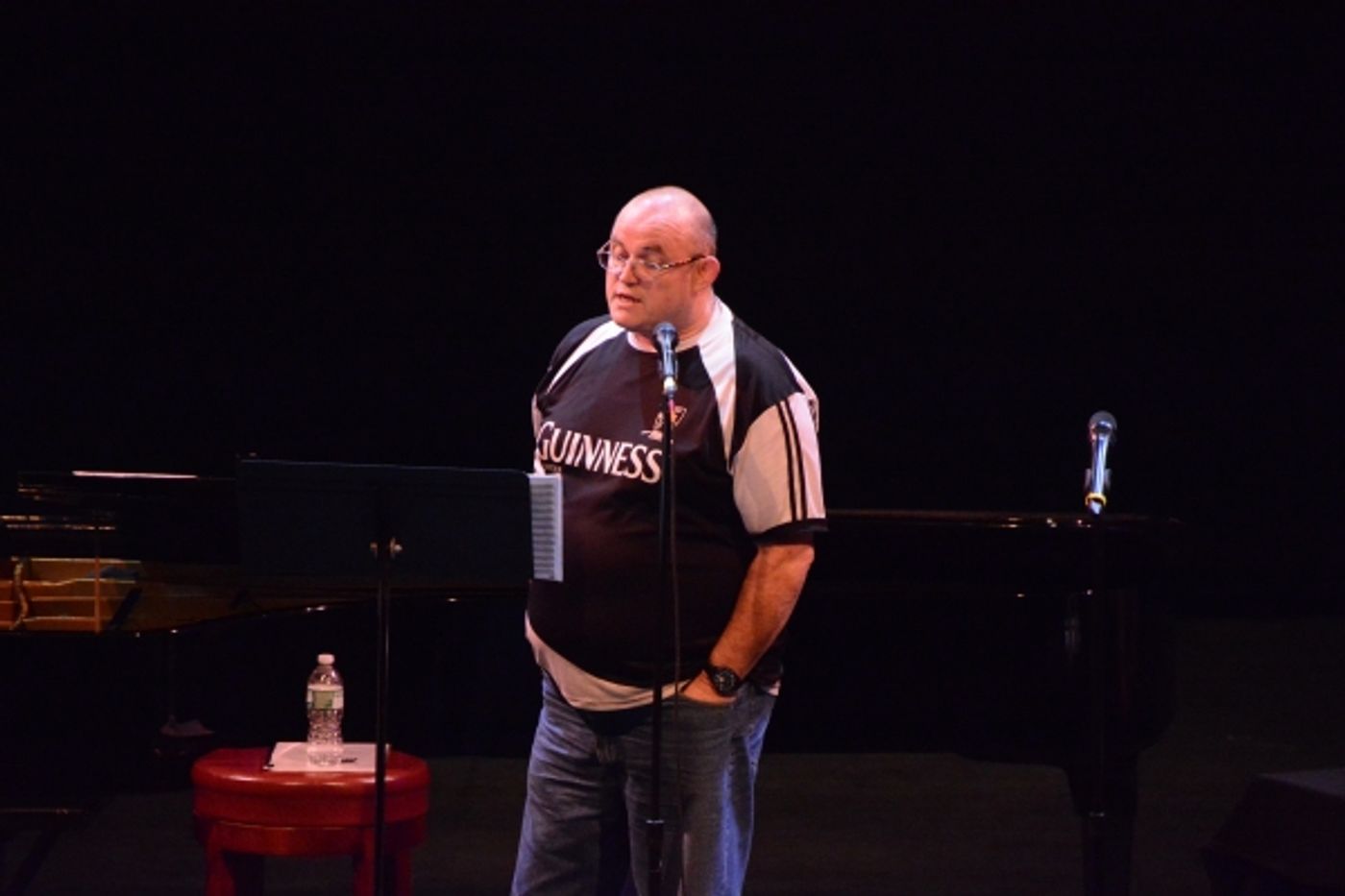 Photo Coverage: Sound Check and Arrivals for Ronan Tynan at The Patchouge Theatre Gala  Image