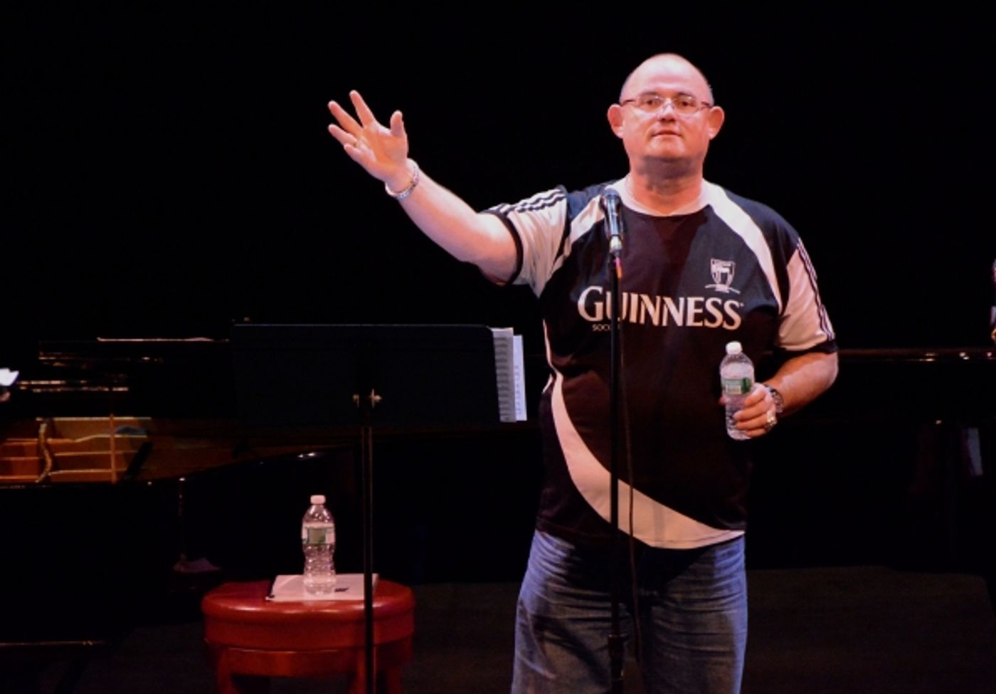 Photo Coverage: Sound Check and Arrivals for Ronan Tynan at The Patchouge Theatre Gala  Image