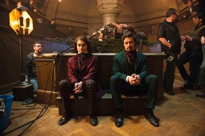 Daniel Radcliffe, James McAvoy Photo