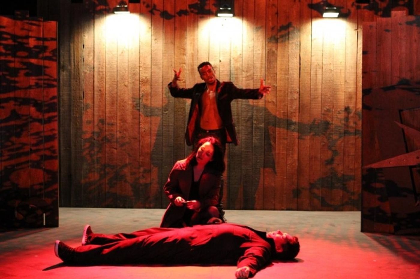 Photo Flash: Vampire Cowboys Presents World Premiere of SIX ROUNDS OF VENGEANCE at New Ohio Theatre  Image