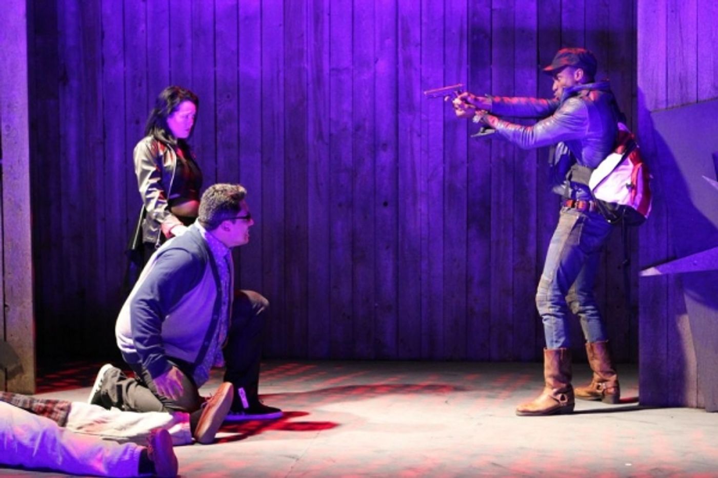 Photo Flash: Vampire Cowboys Presents World Premiere of SIX ROUNDS OF VENGEANCE at New Ohio Theatre  Image