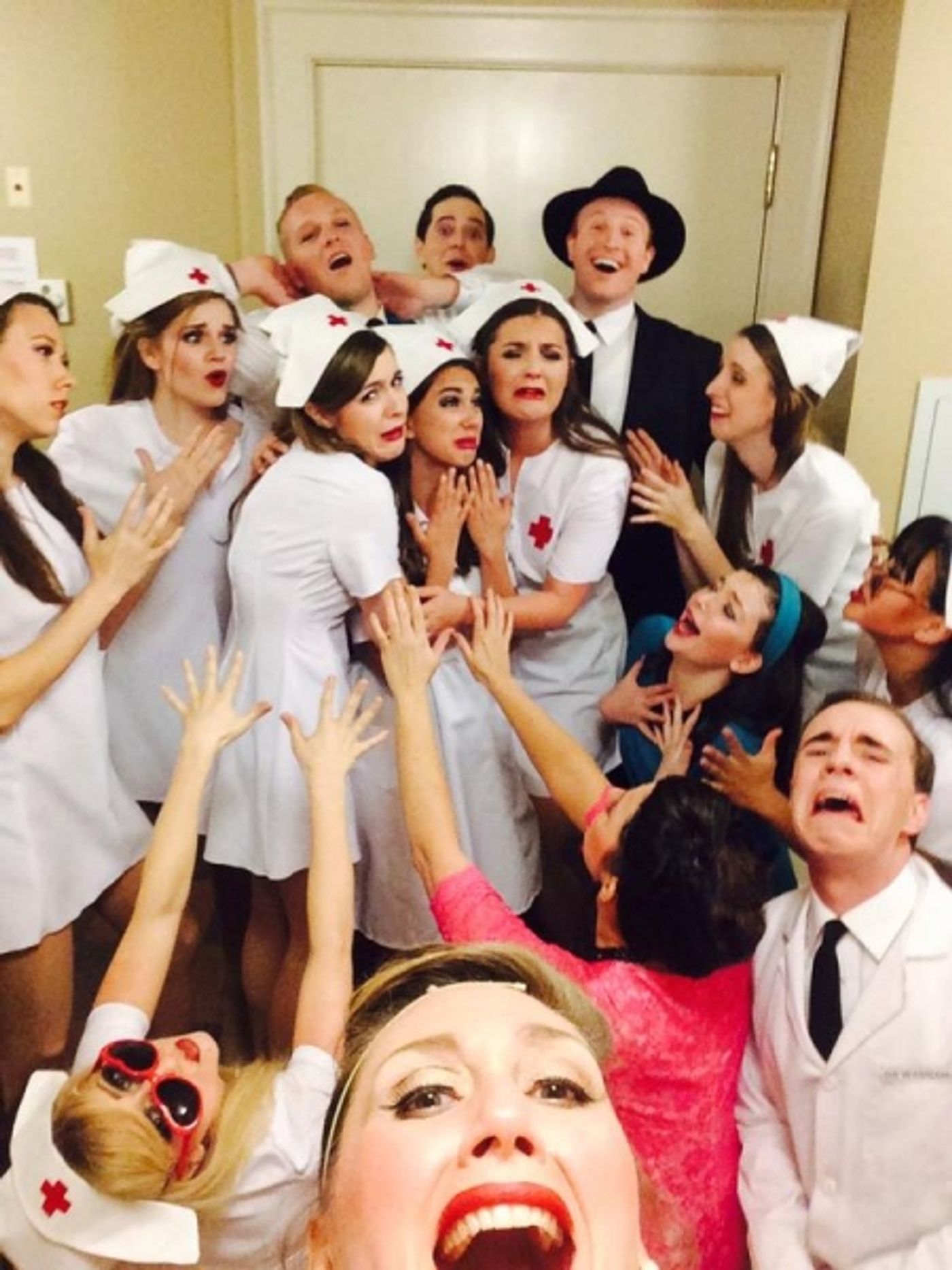 Photo Flash: Saturday Intermission Pics - 4/25, Part 2 - SOMETHING ROTTEN!, AN AMERICAN IN PARIS, and More!  Image