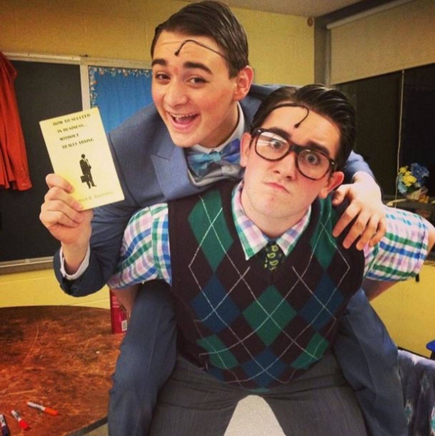 Photo Flash: Saturday Intermission Pics - 4/25, Part 2 - SOMETHING ROTTEN!, AN AMERICAN IN PARIS, and More!  Image