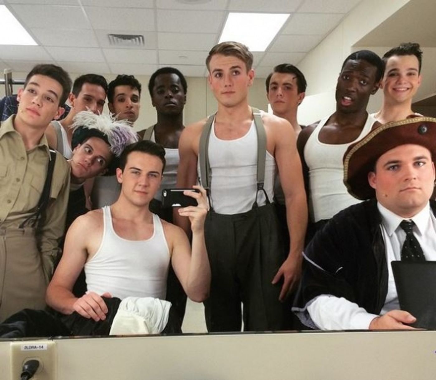 Photo Flash: Saturday Intermission Pics - 4/25, Part 2 - SOMETHING ROTTEN!, AN AMERICAN IN PARIS, and More!  Image