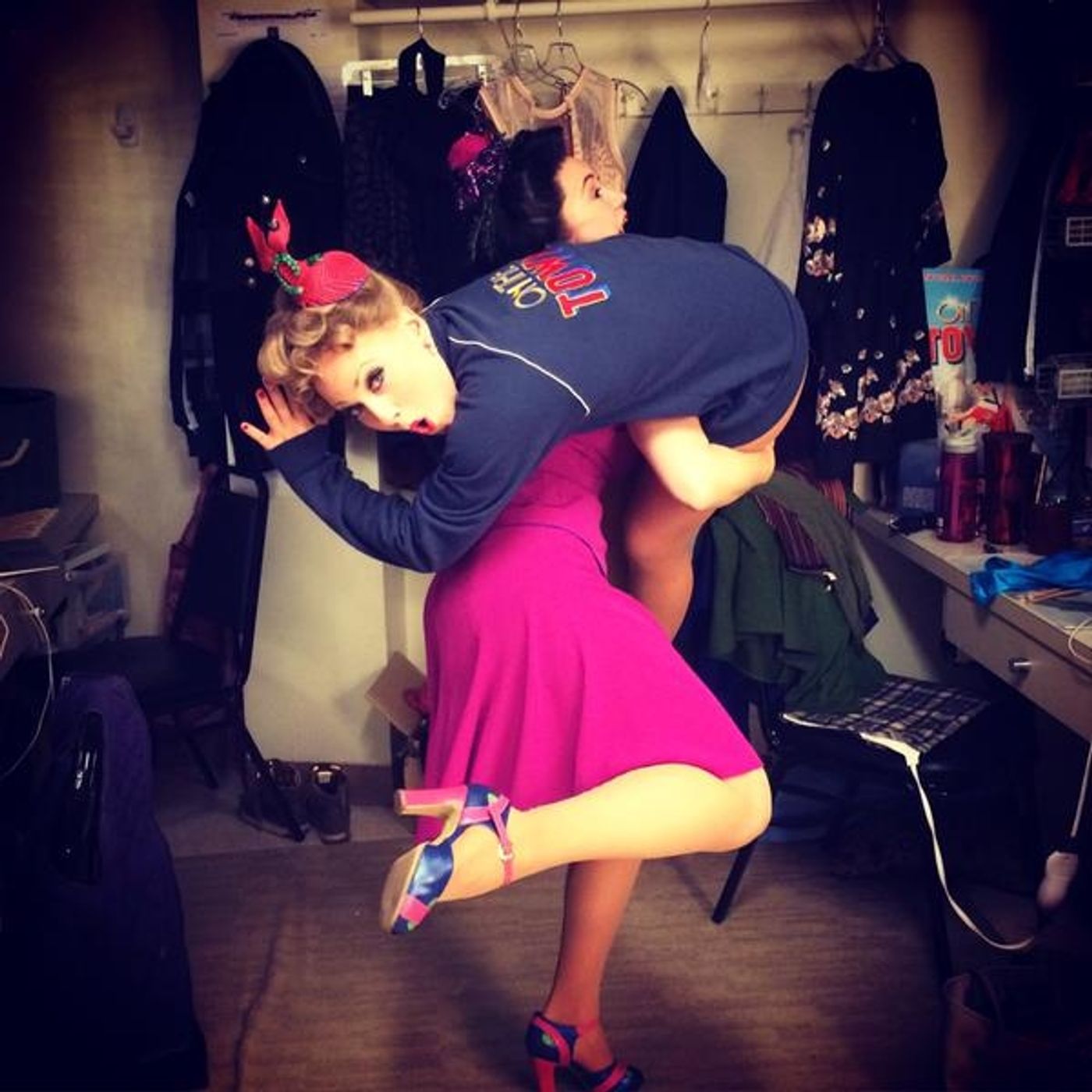 Photo Flash: Saturday Intermission Pics - 4/25, Part 2 - SOMETHING ROTTEN!, AN AMERICAN IN PARIS, and More!  Image