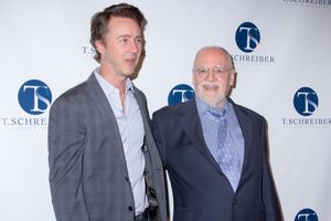 Edward Norton, Terry Schreiber @ BroadwayWorld Edward Norton, Terry Schreiber Photo