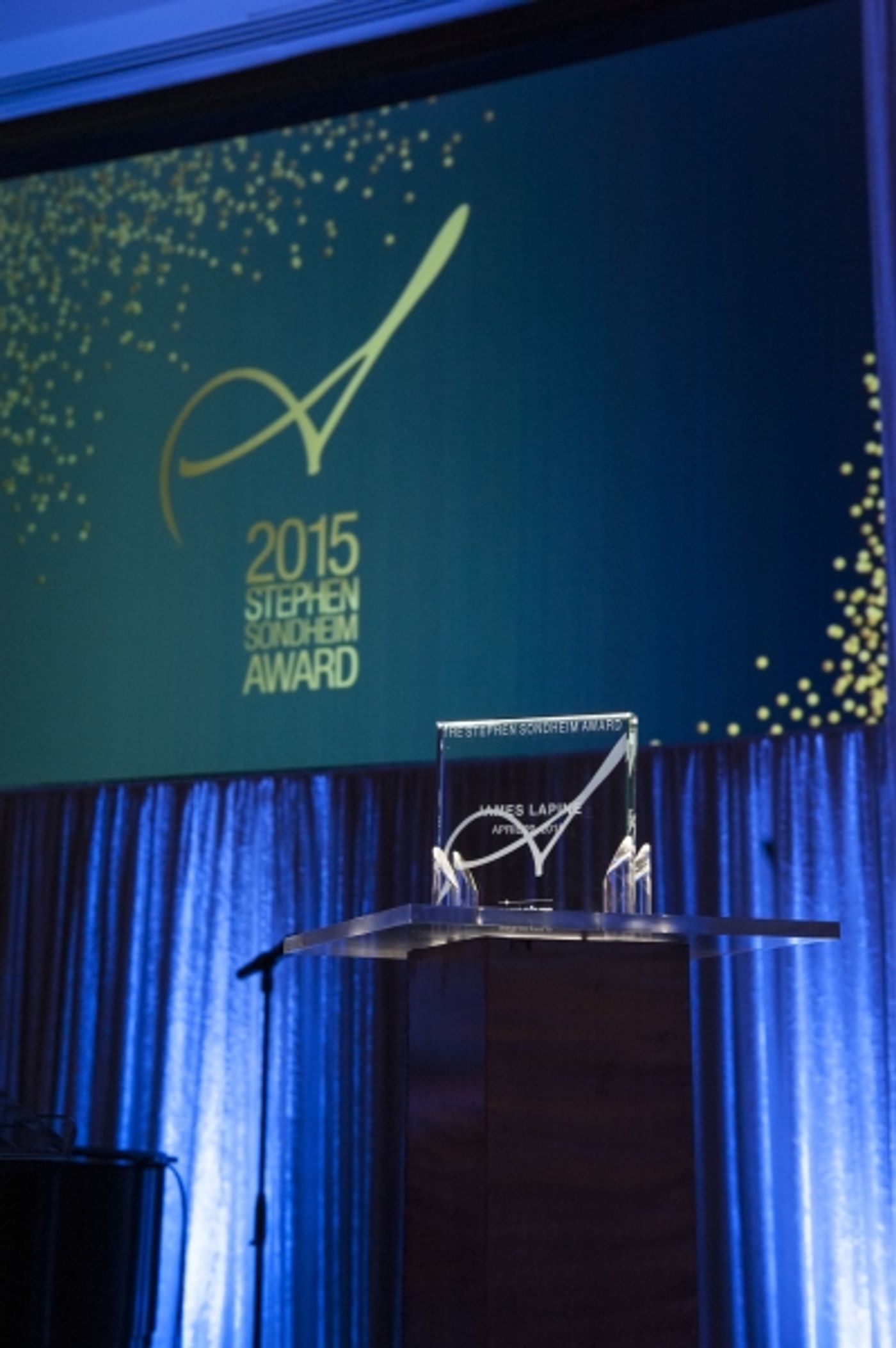 Photo Flash: Inside Signature Theatre's 2015 Sondheim Award Gala, Honoring James Lapine Photo Flash: Inside Signature Theatre's 2015 Sondheim Award Gala, Honoring James Lapine Image