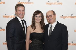 Claybourne Elder, Brynn O'Malley, and James Lapine @ BroadwayWorld Claybourne Elder, Brynn O'Malley, and James Lapine Photo