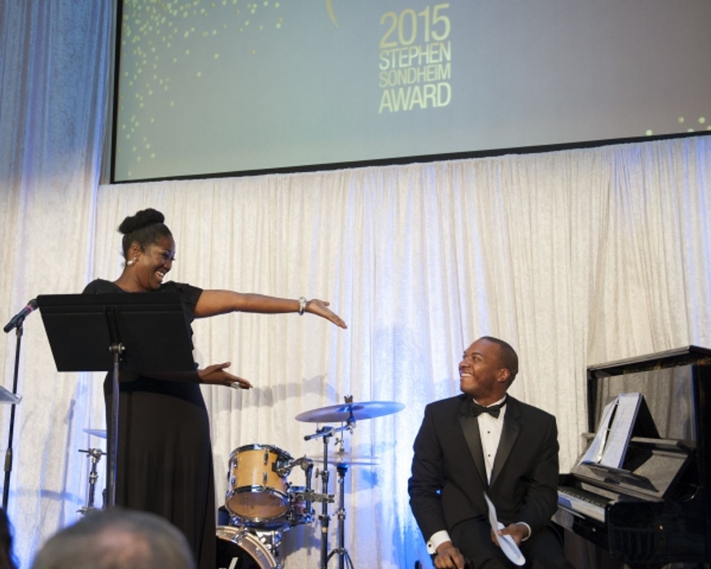 Photo Flash: Inside Signature Theatre's 2015 Sondheim Award Gala, Honoring James Lapine Photo Flash: Inside Signature Theatre's 2015 Sondheim Award Gala, Honoring James Lapine Image