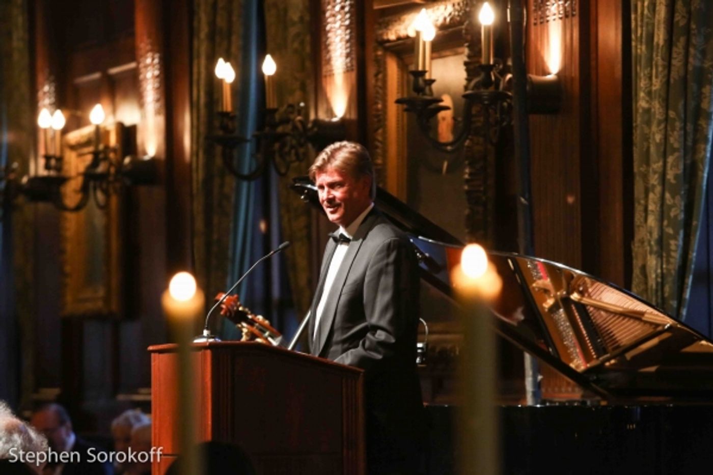 Photo Coverage: The Stecher and Horowitz Foundation Honors Steinway President Ron Losby, William S. Hearst, Melvin Stecher and Norman Horowitz Photo Coverage: The Stecher and Horowitz Foundation Honors Steinway President Ron Losby, William S. Hearst, Melvin Stecher and Norman Horowitz Image
