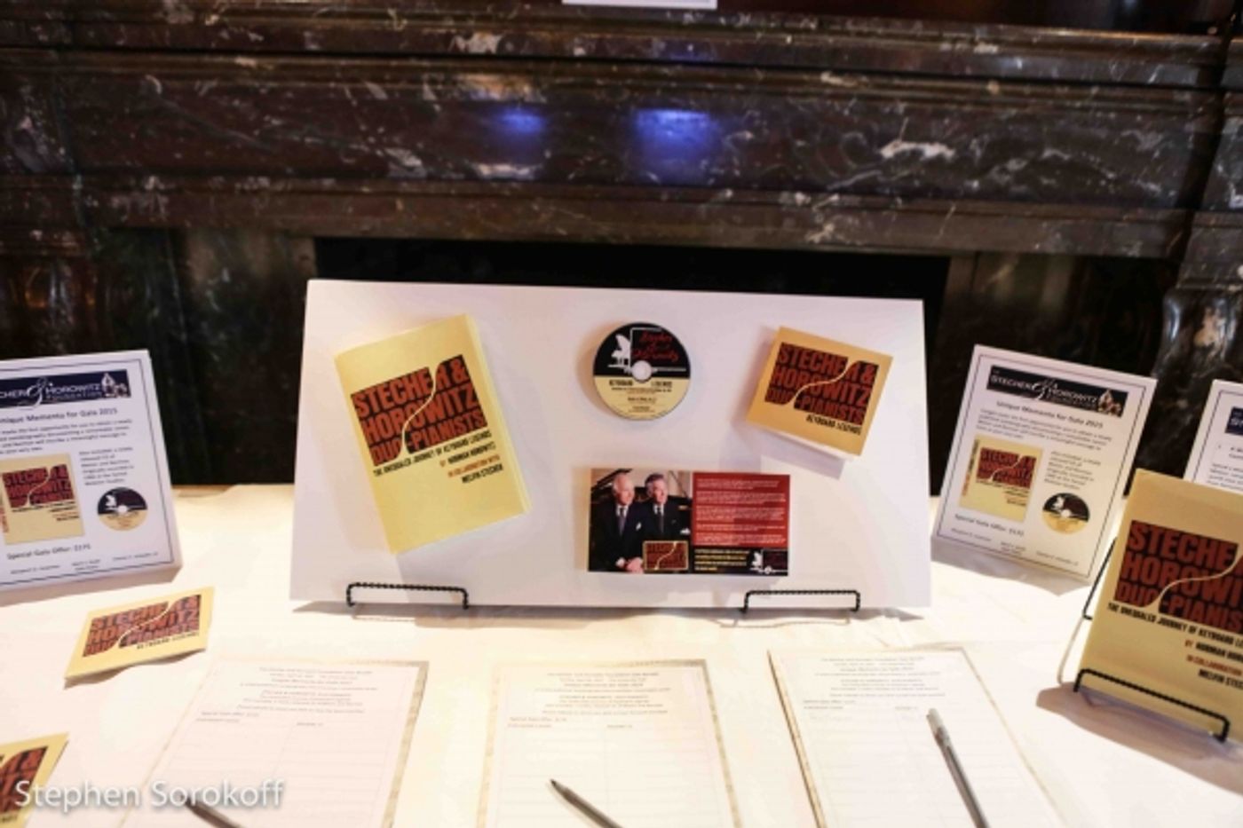 Photo Coverage: The Stecher and Horowitz Foundation Honors Steinway President Ron Losby, William S. Hearst, Melvin Stecher and Norman Horowitz Photo Coverage: The Stecher and Horowitz Foundation Honors Steinway President Ron Losby, William S. Hearst, Melvin Stecher and Norman Horowitz Image